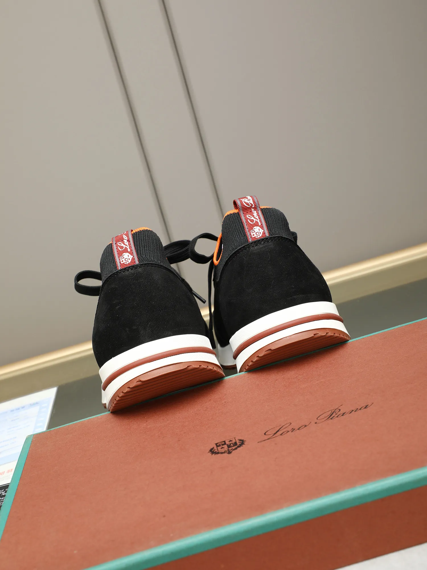 Men's shoes 💰420 LP new product on sale Loro Piana knitted sneakers | Made of Wish wool blended fabric | The upper is made of unique knitted fabrics